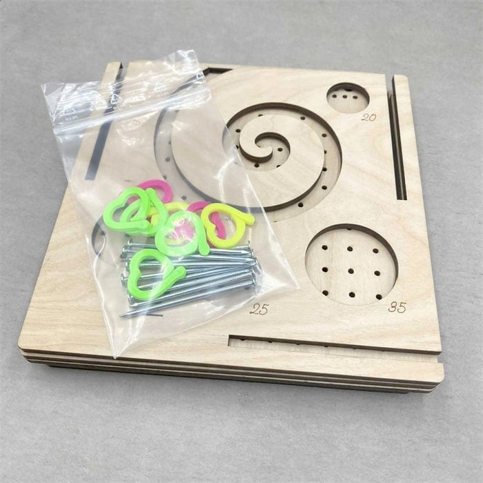 Wooden Yarn Guide and Craft Tool Organizer - product view 14