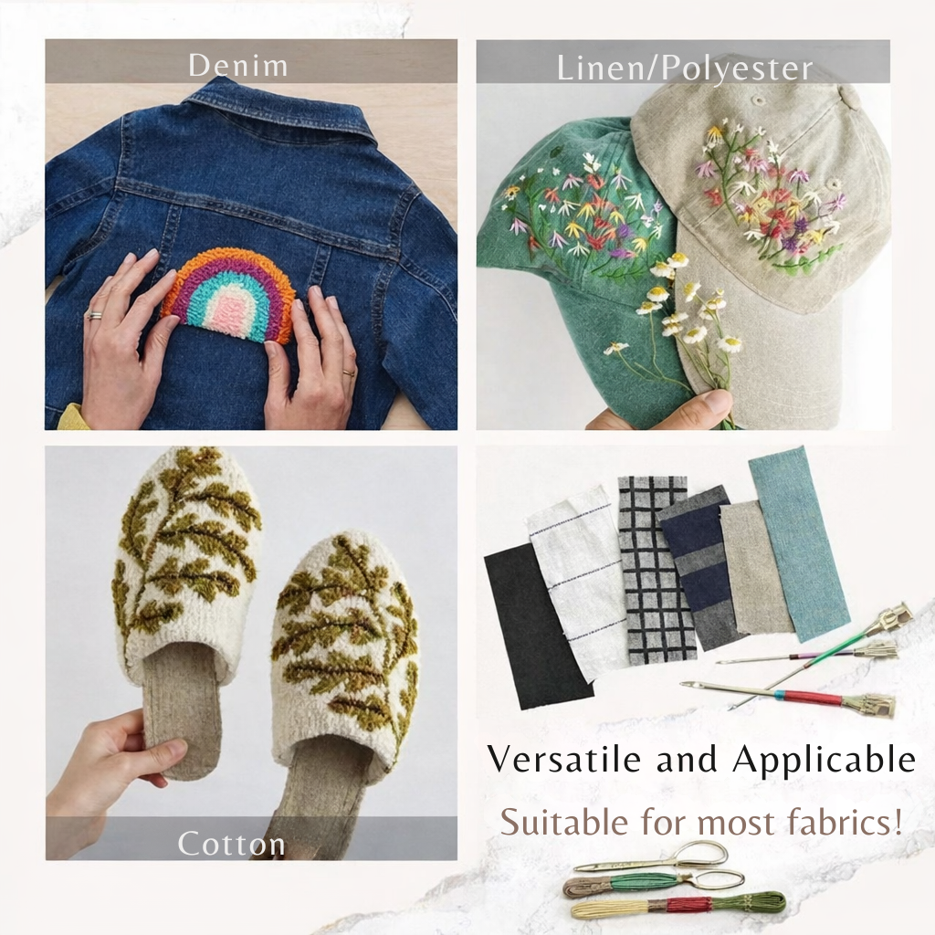 Comfort-Grip Embroidery and Punch Needle Kit - product view 9