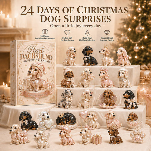 Pearl Dachshunds advent calendar, gallery image 1