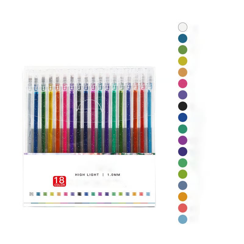 Glitter Gel Pens for Lettering and Crafts - product view 9