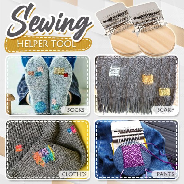 Mini Loom for Darning and Visible Mending - product view 2