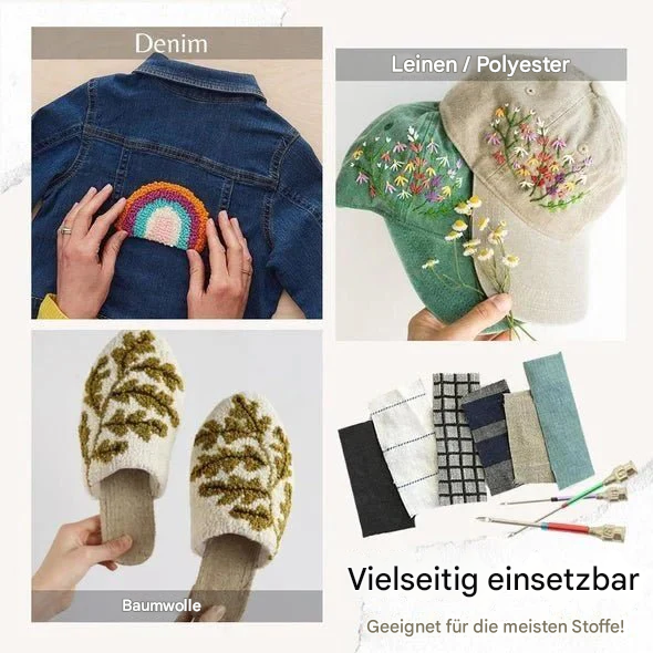 Color-Coded Embroidery Needle Set - product view 3