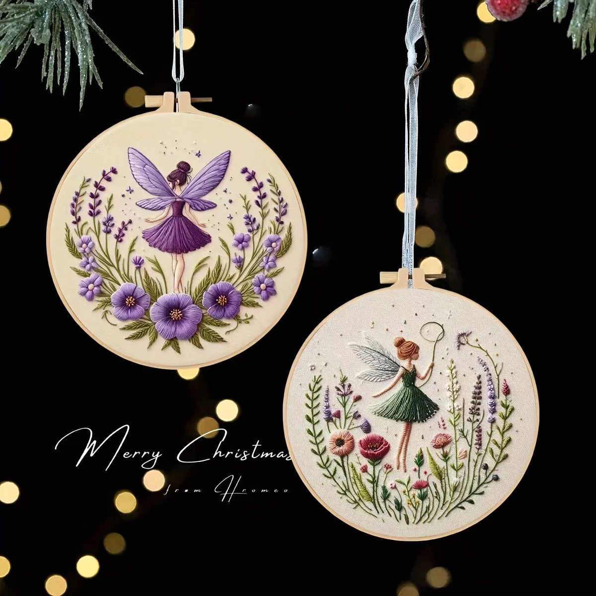 Fairy Girl Hand Embroidery Starter Kit - product view 5
