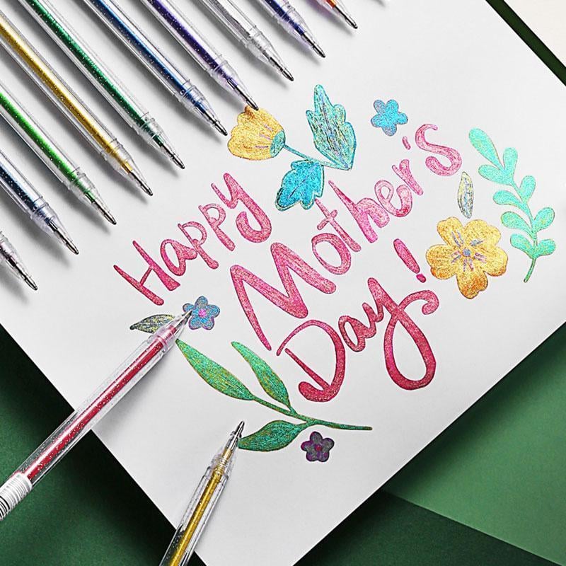 Glitter Gel Pens for Lettering and Crafts - product view 4