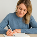 Click-Retractable Writing Pen - product view 1