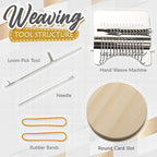 Mini Loom for Darning and Visible Mending - product view 5