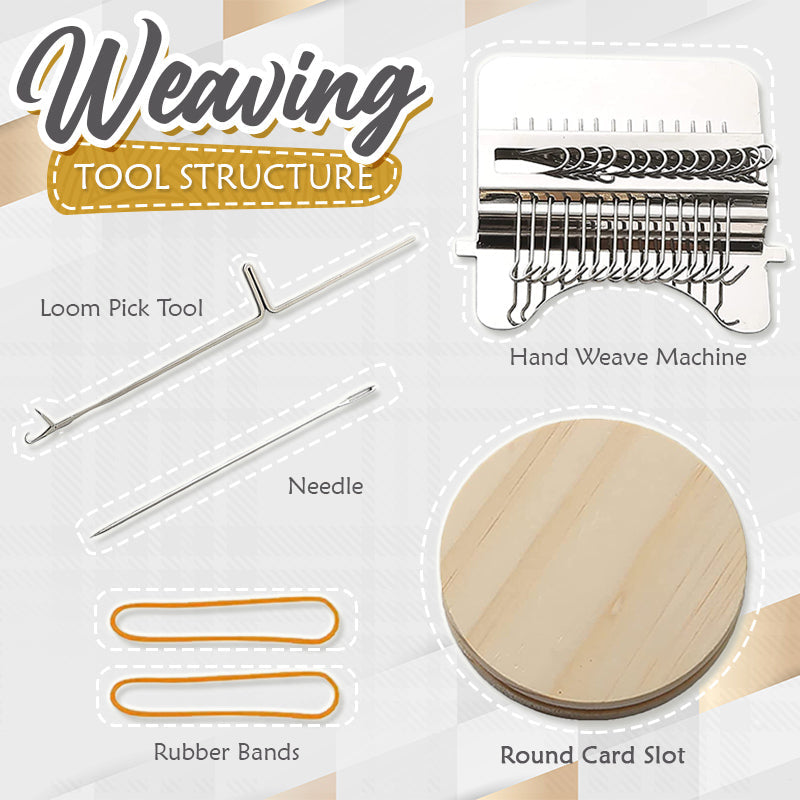 Mini Loom for Darning and Visible Mending - product view 5