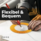 Adjustable Metal Circle Drawing Ruler - product view 4