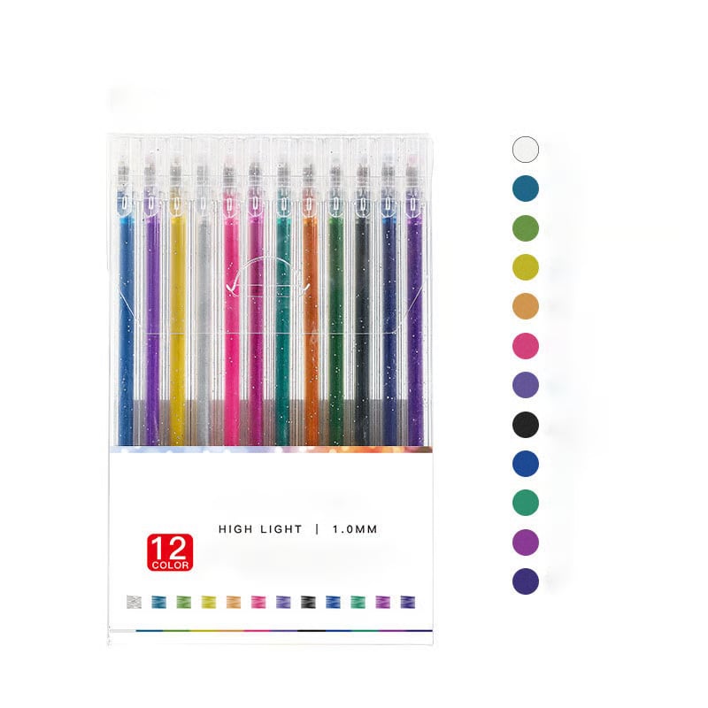 Glitter Gel Pens for Lettering and Crafts - product view 12