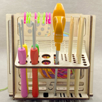Wooden Yarn Guide and Craft Tool Organizer - product view 7