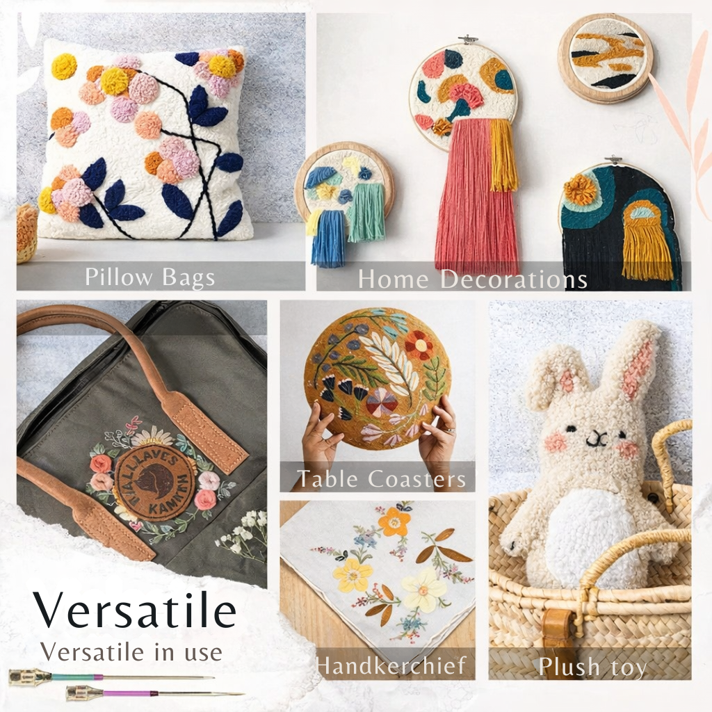 Comfort-Grip Embroidery and Punch Needle Kit - product view 11