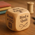 Engraved Wooden Decision Dice - product view 1
