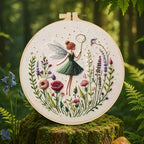 Fairy Girl Hand Embroidery Starter Kit - product view 7