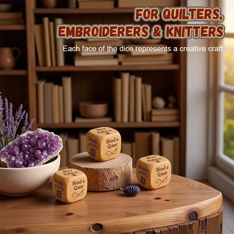 Engraved Wooden Decision Dice - product view 8