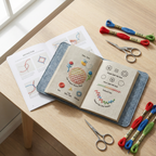 106-Stitch Embroidery Practice Book Kit - product view 9