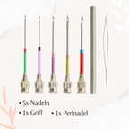 Color-Coded Embroidery Needle Set - product view 5