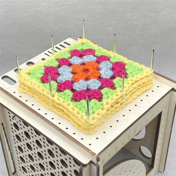 Wooden Yarn Guide and Craft Tool Organizer - product view 4